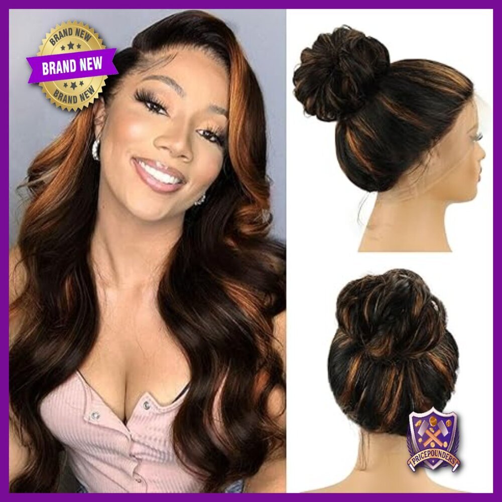 22 Inch 360 Lace Front Wig Human Hair Body Wave Glueless 200 Density